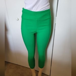 JL jules & leopold leggings green color, size small